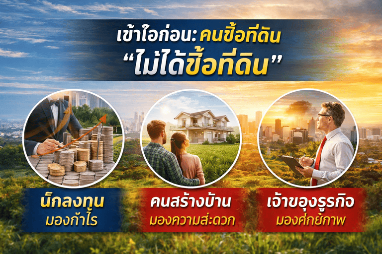 ขายที่ดินให้ได้เร็ว